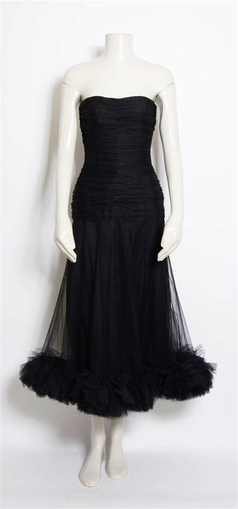 Vintage Christian Dior Bustier Dress 